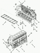 Блок цилиндров Cummins 6ISBe4 300